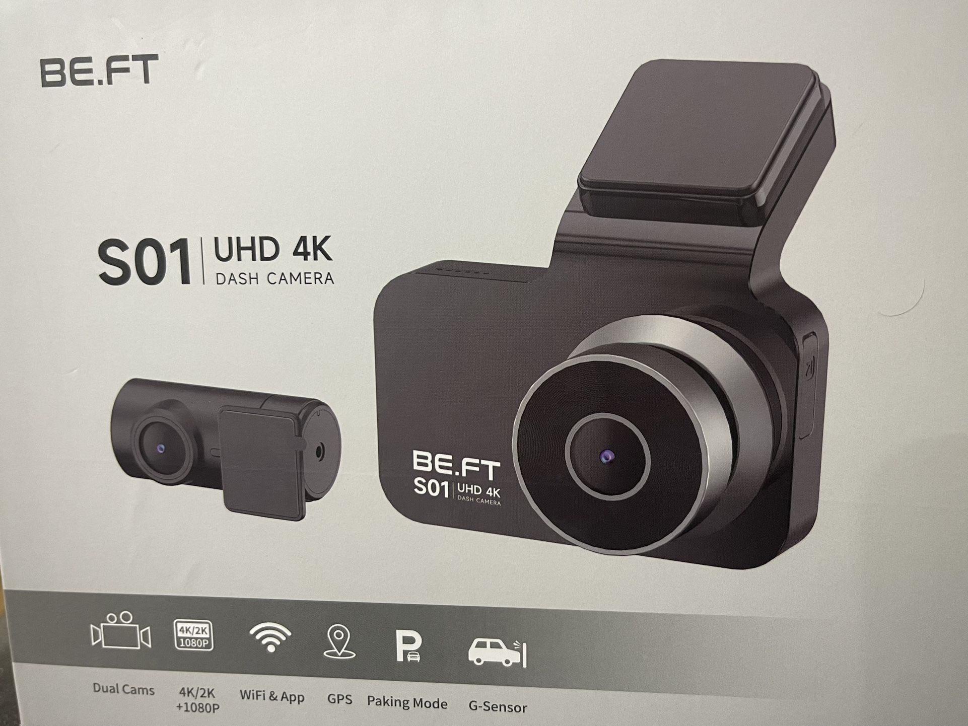 4K Dual Dash Cam WiFi,GPS,G sensor and Parking Mode,All Products : American Fashion Style Bags On Sale