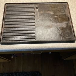 Cast iron griddle - 19 x 12.5 inches