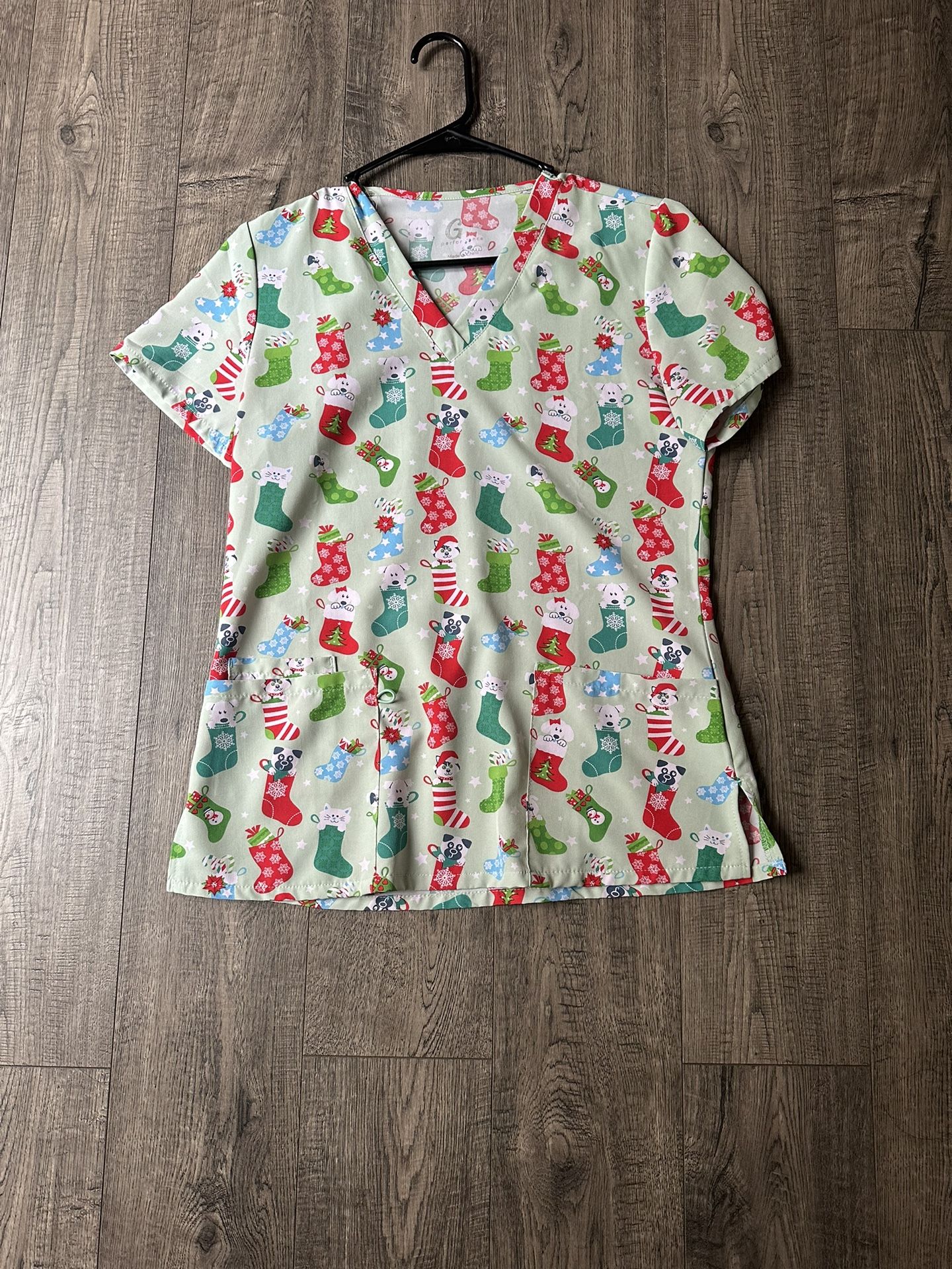 scrub shirt