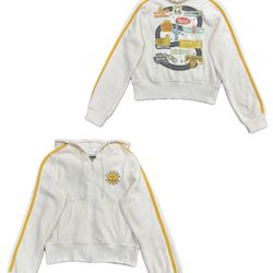 Disney Cars Radiator Springs Full Zip Hoodie Sweatshirt Women’s XS-XL New