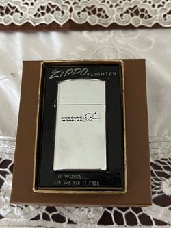 Vintage McDonnell Douglas Zippo Lighter