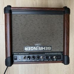 Behringer Ultracoustic At108 Ultra-Compact 15-Watt Instrument Amplifier With Vtc-Technology