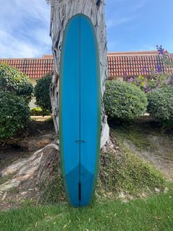 9’6” Woodin High Roller Single Fin Noserider