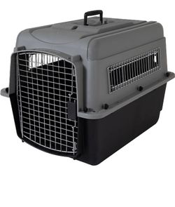 NEW Dog Kennel 25-30lbs. Petmate Gray
