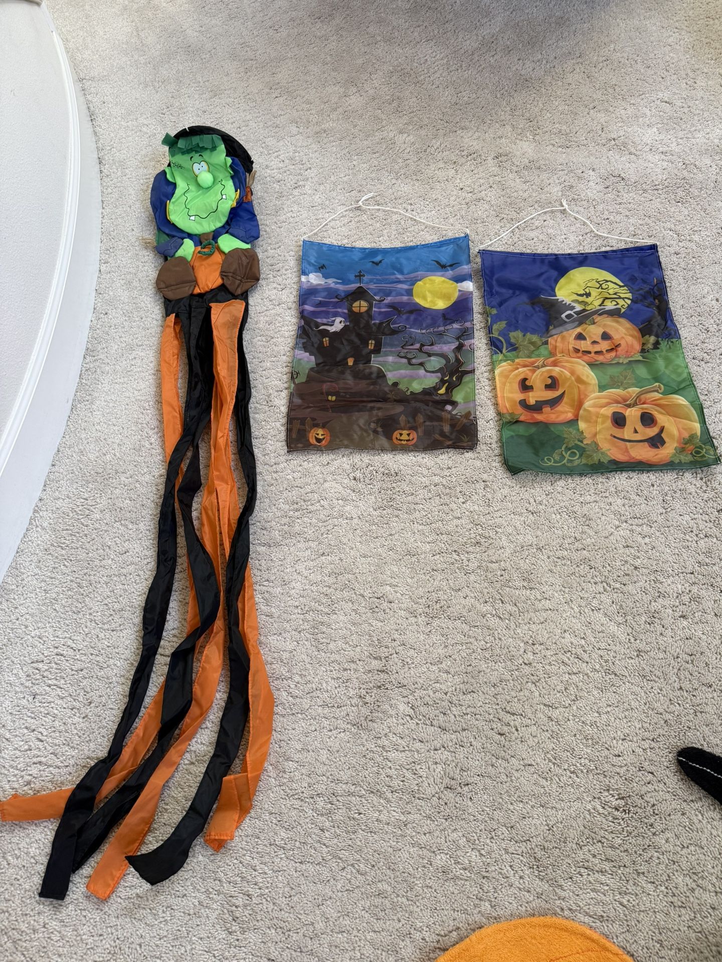 Halloween Windsock /2-outdoor Hangs 