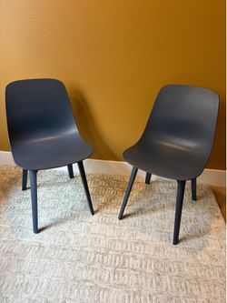 Pair of IKEA Odger chairs in discontinued color