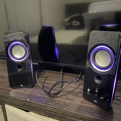 Light Up Computer Speakers 