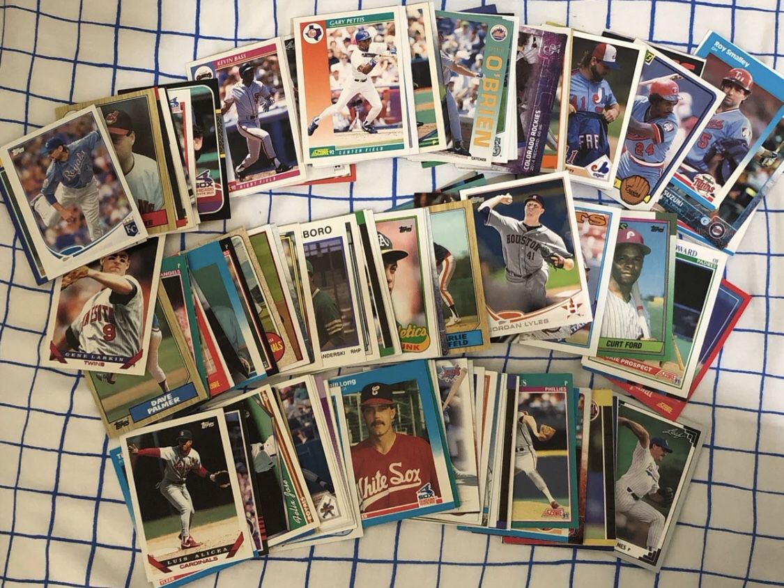 Vintage baseball card lot