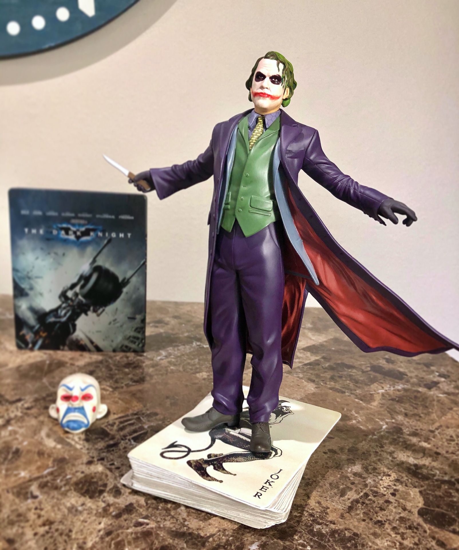 Dc Direct The Joker The Dark Knight Batman Statue Comics Neca Hot Toys Marvel Action Figure