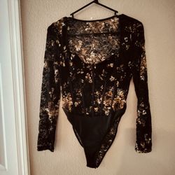 Never Worn Lace Bodysuit 