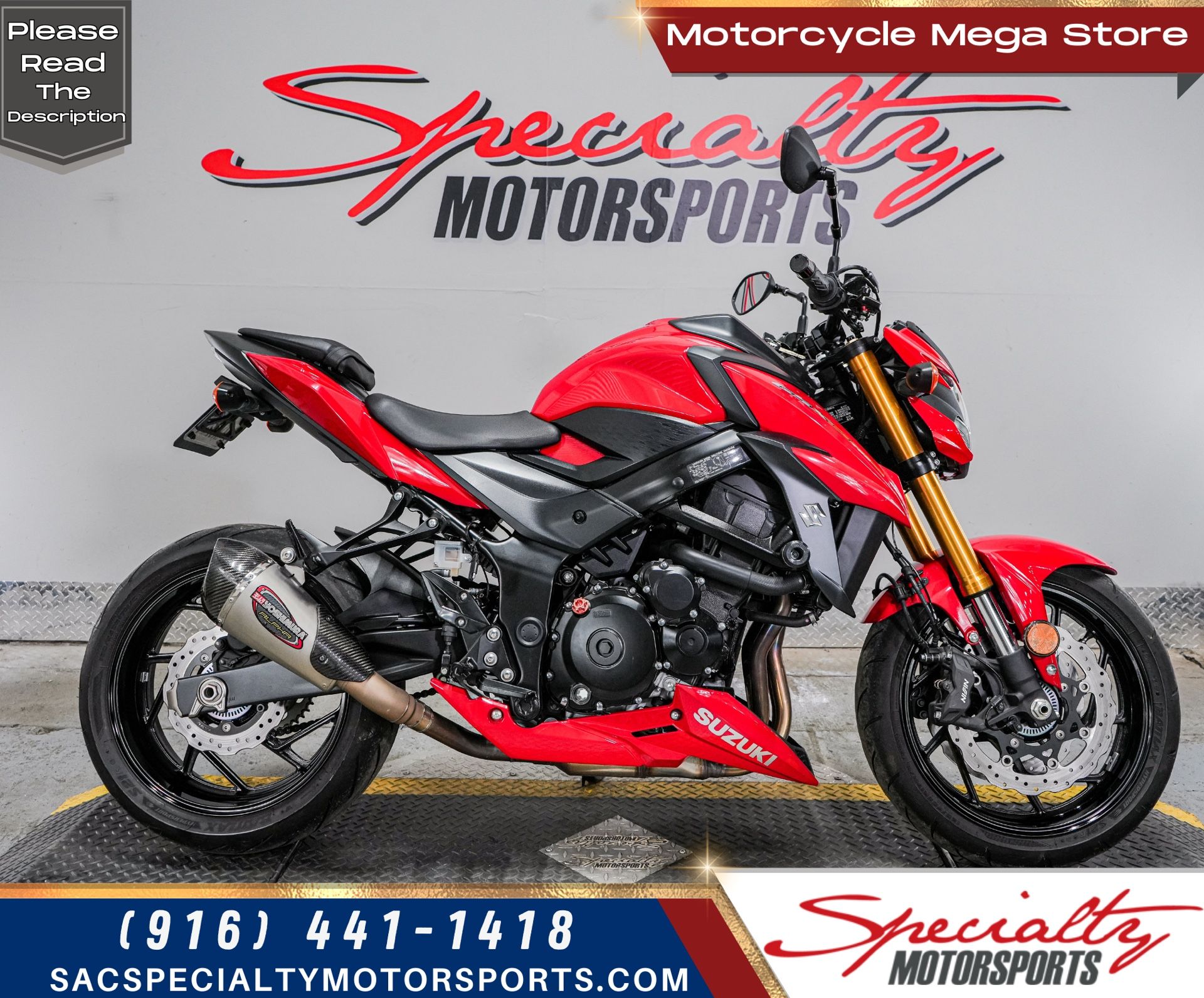 2018 SUZUKI GSX-S750Z