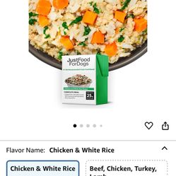 Just For dogs Chicken And Rice