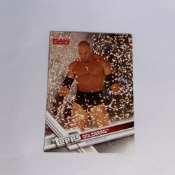 2017 GOLD BERG WWE TOPPS