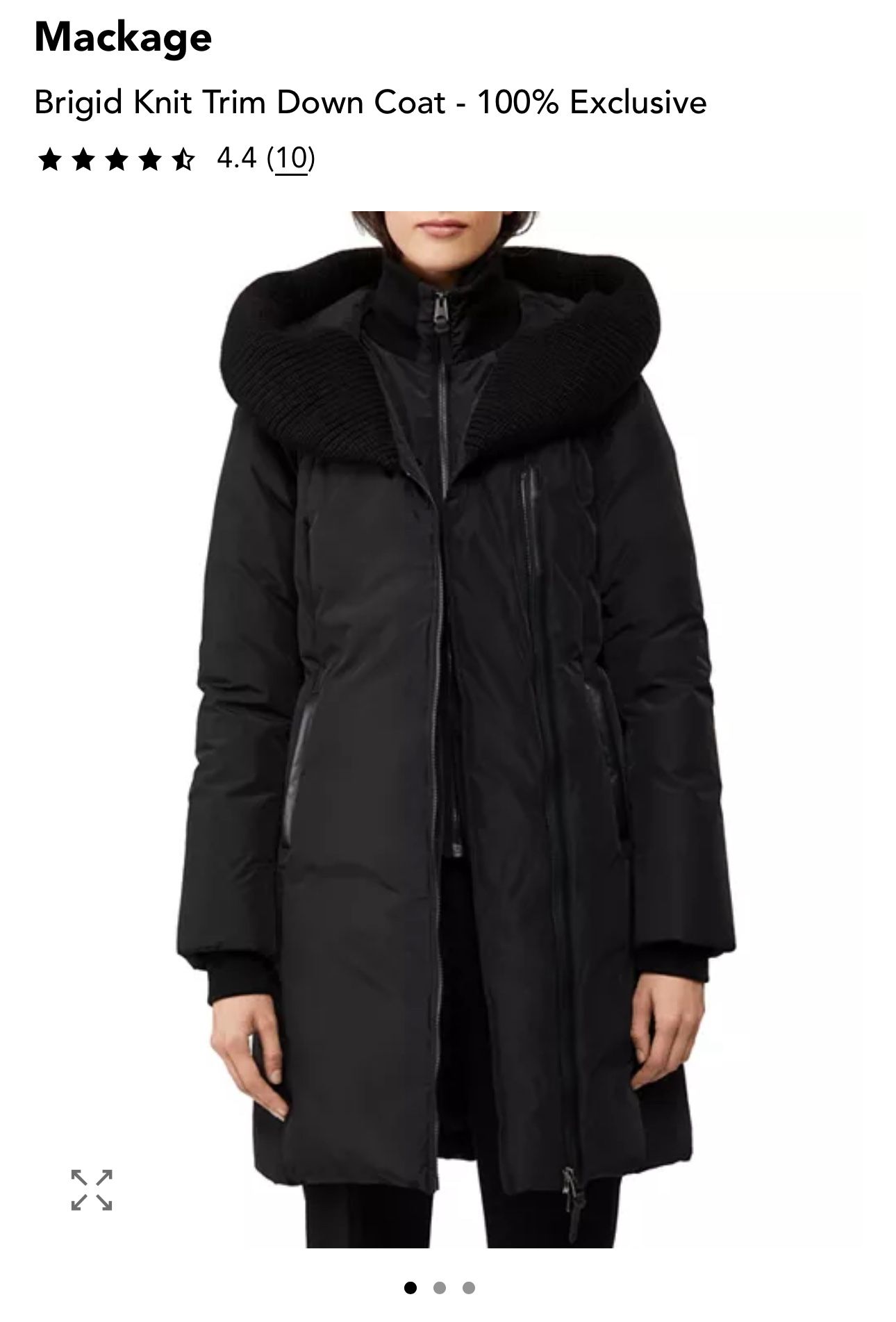 Mackage Womens coat size large