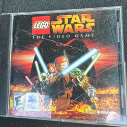 LEGO Star Wars ~ The Video Game  PC CD-ROM Mac . Outer plastic case is cracked 