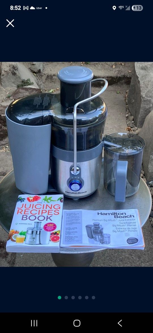 Hamilton Beach Premium 2 Speed Juice Extractor