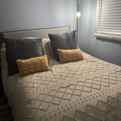 Queen Size Bed, Frame, Headboard And More