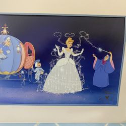 Lithograph Cinderella 