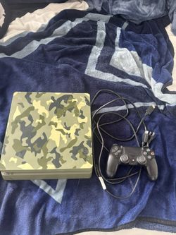 PlayStation 4 Slim 1TB Limited Edition Console - Call of Duty WWII Bundle