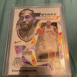     Kawhi Leonard Stare Masters Panini Mosaic