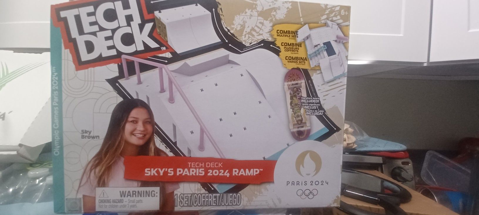 Tech Deck Sky's Paris 2024 Ramp