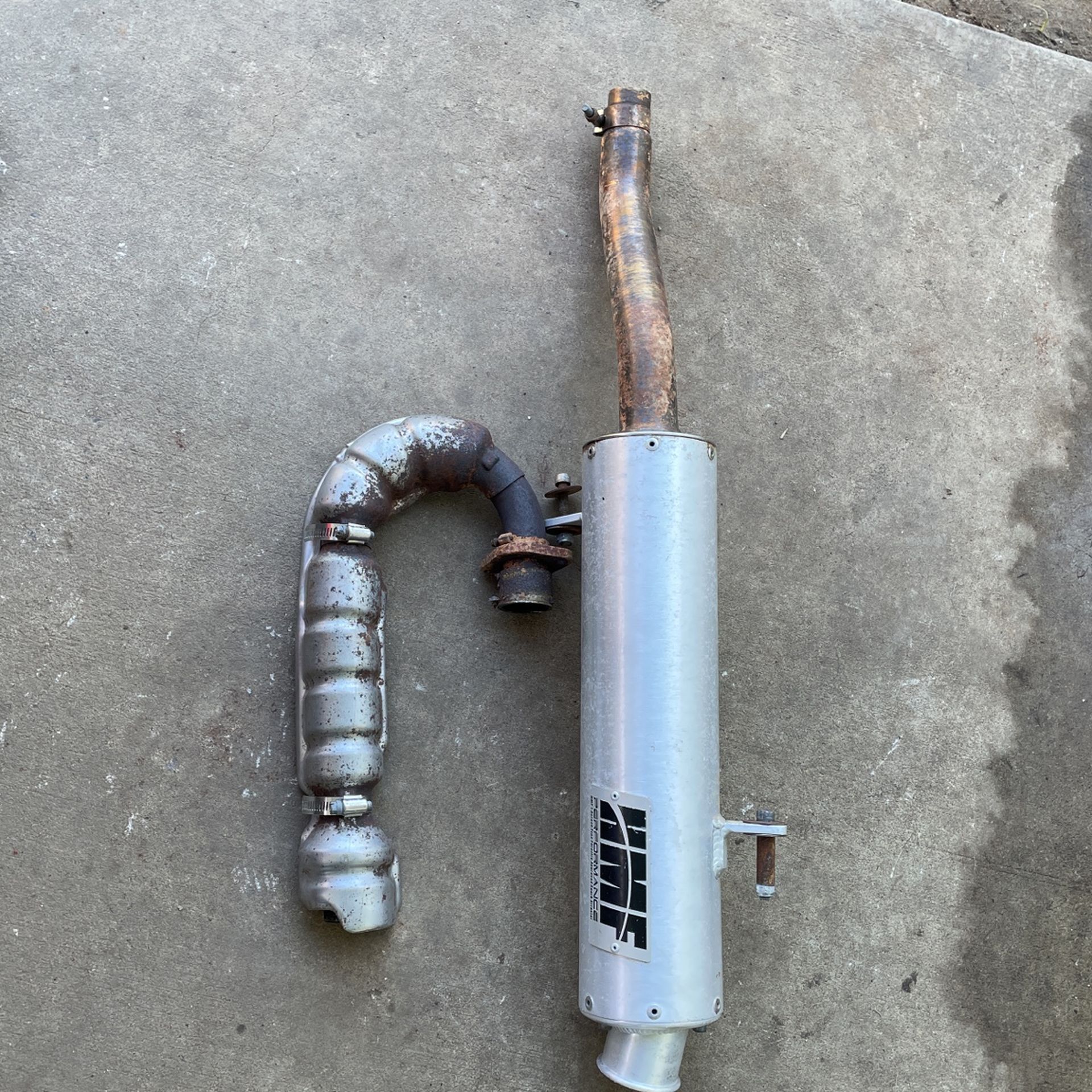 07-08 honda rancher 420 hmf exhaust