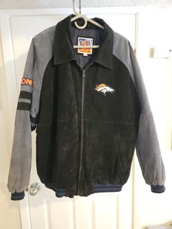 2001 Vintage Denver Broncos Suede 