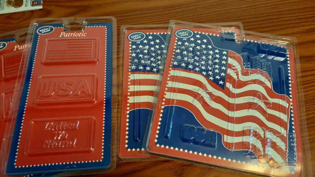Patriotic Candy/Soap Molds
