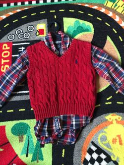 Polo sweater vest