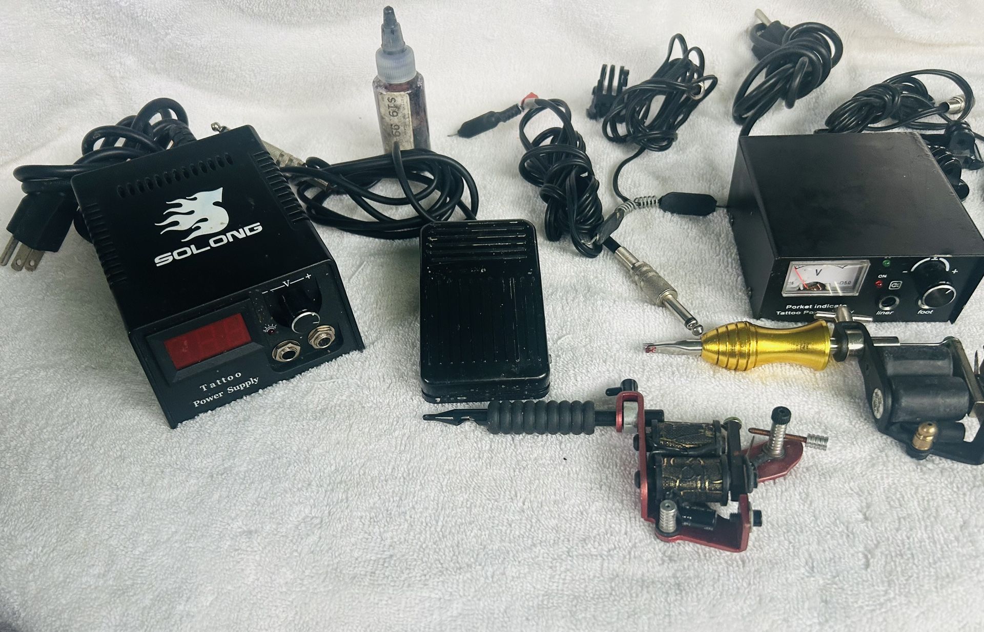 Tattoo Equipment Power Supply, Tattoo Guns Ect Start Your Own Business!!!!!!!
