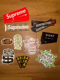 Supreme stickers