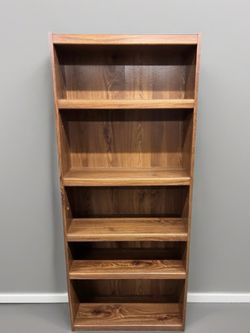 Wooden Bookshelf
