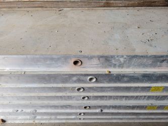 Aluminum  planks  7'