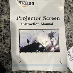 Projection screen