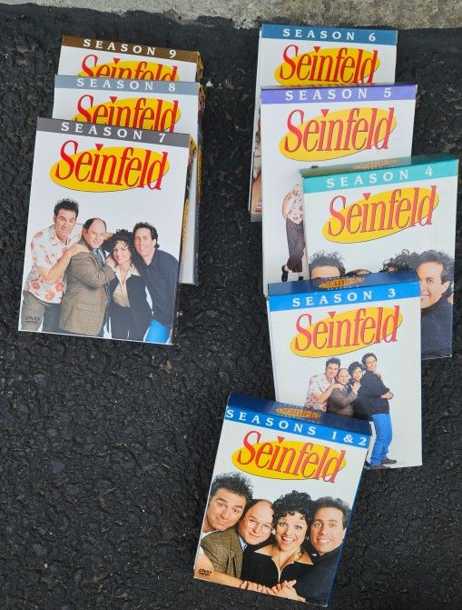 Seinfeld 9 Seasons DVDS NEW LOW PRICE