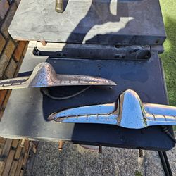 1950s rear trunk trim and light holder