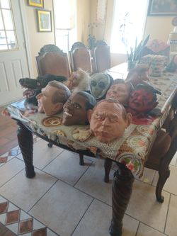 Masks  Bush ,Hillary  ,Obama ,and Others.
