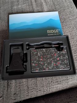 Ridge wallet