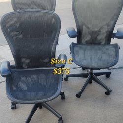 Size C Herman Miller Aeron Office Desk Gaming Chairs 