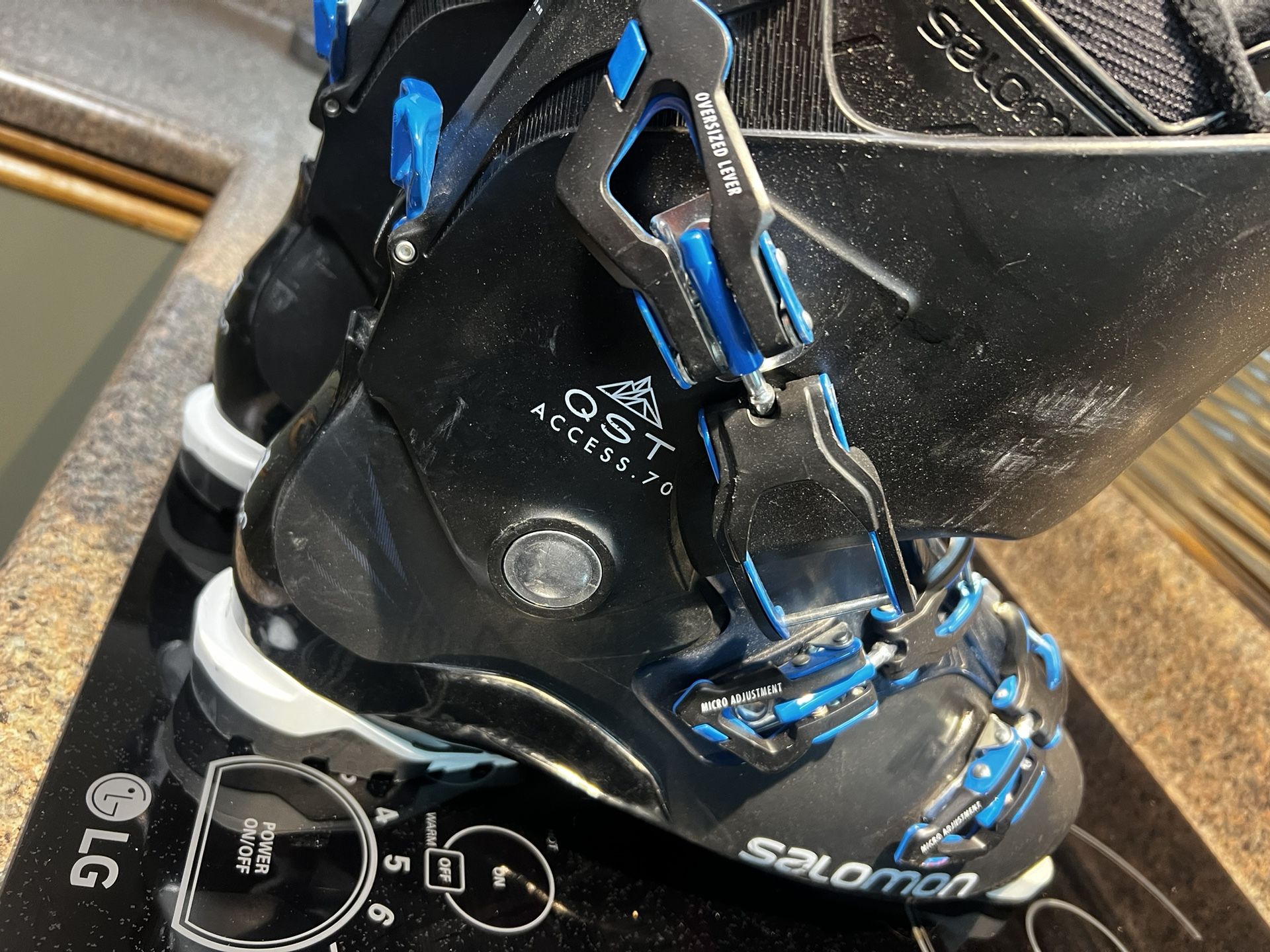 Solomon, ski boots, men’s, X wave, hundred Flexe, two pair available, view detail page, $98 each