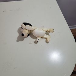 VTG 1966 Vinyl SNOOPY United Feature Syndicate Peanuts Snoopy Posable Doll 7”