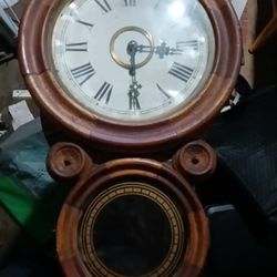 Victorian Period Wall Clock