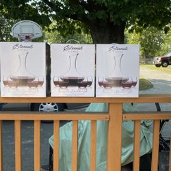 Eternal Living 5pc Wine Decanter Set 