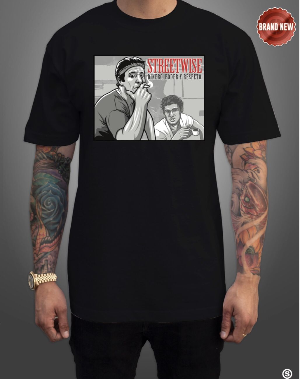 Al pacino scarface tony montana poster, saluda, texto, logo png | PNGEgg, image size:1028x1299