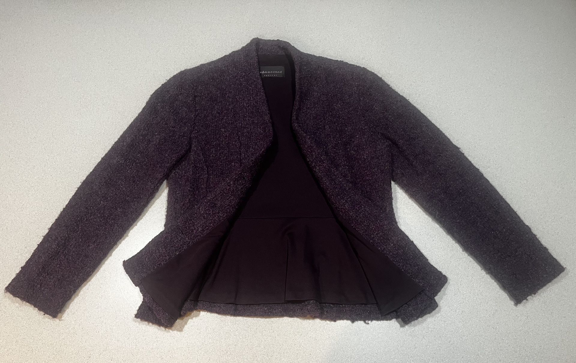 Vintage Coldwater Creek Knit Type Jacket – Lined Bodice – Size S