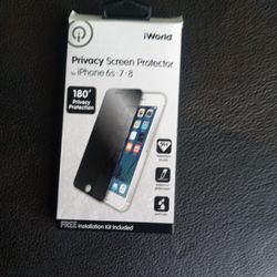 IPhone 6S , 7 - 8 Privacy Screen Protector 