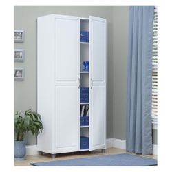 Kendall 36" Utility Storage Cabinet File Cabinet Storage Cabinet Storage Cabinet - White 