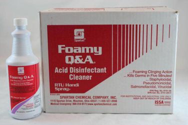 Foamy Q&A Acid Disinfectant Cleaner