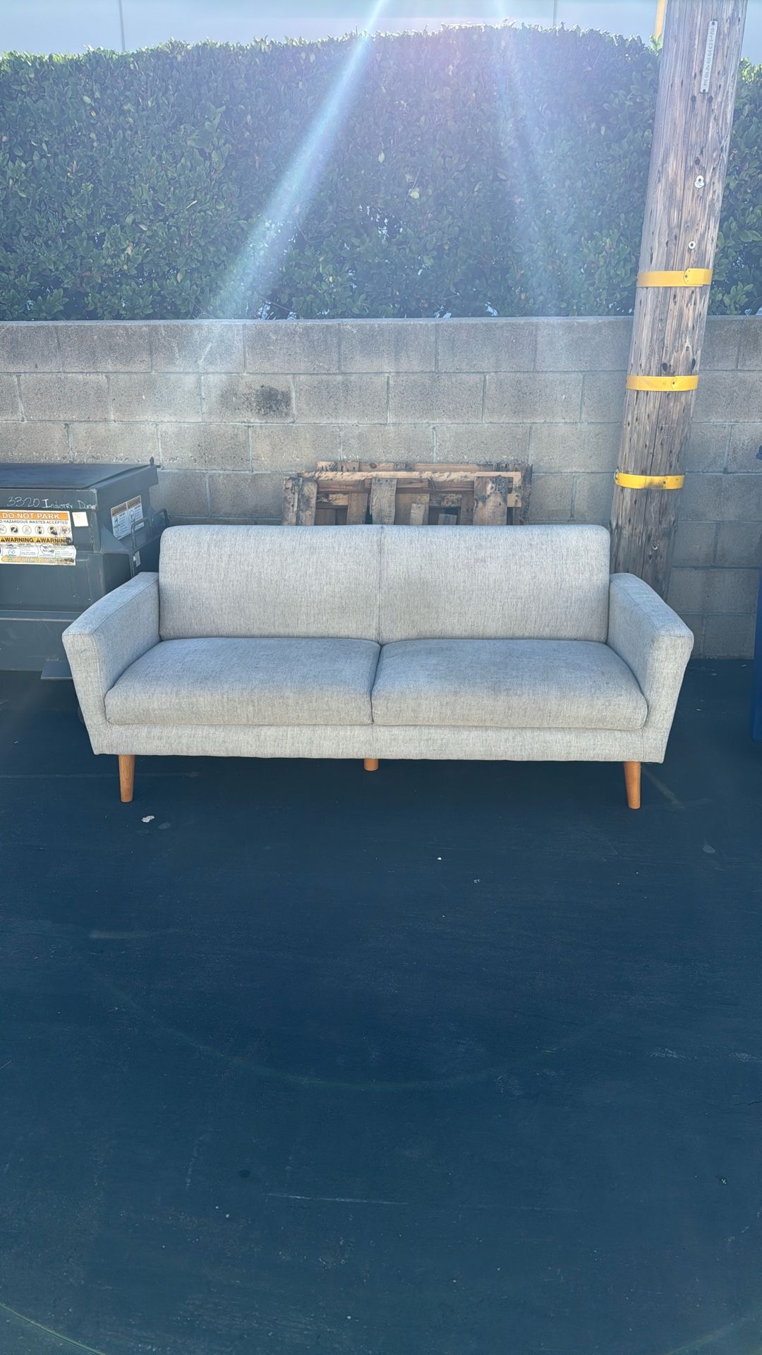 Cute Two Cushion Couch (Free!)