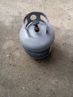 Empty Propane Gas Tank